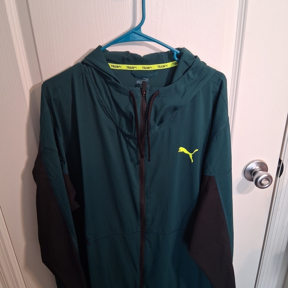 Puma Other - Puma Men's Teal and Black Windbreaker